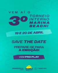 3º Torneio Interno Marina Beach Arena  - Mista PRATA