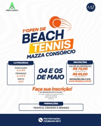 1º Open de Beach Tennis Mazza Consórcio  - Masculino C