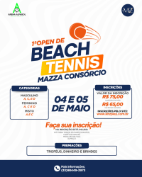 1º Open de Beach Tennis Mazza Consórcio  - Feminino D