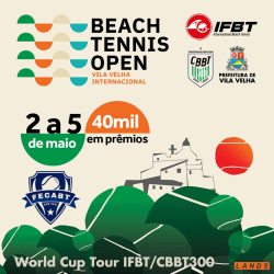 CBBT300/FECABT400 - VILA VELHA OPEN DE BEACH TENNIS - JUNIOR - Dupla Masculino Sub 14