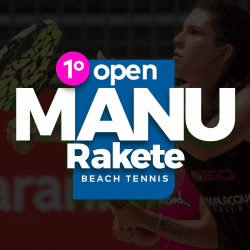 1º Open Manu Rakete de Beach Tennis - Dupla Mista 40+