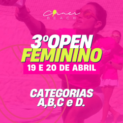 3° OPEN FEMININO CORNER BEACH - Feminino C