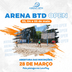 1° OPEN ARENA BTD de Beach Tennis - MASCULINO C