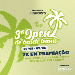 3º Open Arena Deck 16 (Monte Alegre de Minas) - Masculino C