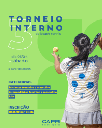 3º Torneio Interno Capri - MISTA - Categoria Mista