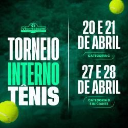 TORNEIO INTERNO DE TÊNIS  - TÊNIS - MASCULINO C 