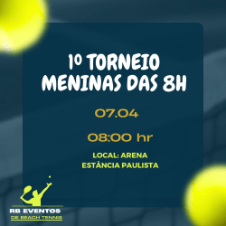 1º Torneio Meninas das 8h