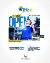 1º Open de Futevôlei Arena Ubatuba 2024 - Aprendiz Masculino