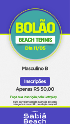 Bolão Masculino - Categoria B