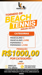 TORNEIO DO MILÃO ARENA LOKO BEACH TENNIS - FEMININA C