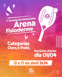 1º torneio de aniversário da Arena Fisioderme - Categoria Sub-15 Mista