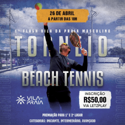 1º Flash Vila da Praia Masculino - Masculino Avançado