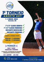 1° Torneio Aberto ADT - 2ª Classe Masculino