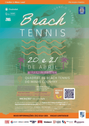 Torneio interno de Beach Tenis 2024/1º - Minas Tênis Clube  - D - Feminino