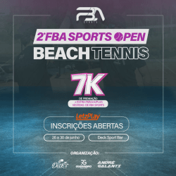 2° FBA SPORTS OPEN Beach Tennis - Infantil Sub 13