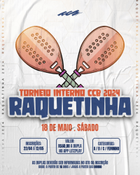 RAQUETINHA - TORNEIO CCB 2024 - CATEGORIA B