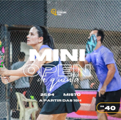 MINI OPEN DE QUINTA (25/04/2024) - MISTA - MISTA INICIANTE