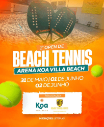 1º OPEN ARENA KOA VILLA BEACH - SANTA INÊS/MA - MISTA OPEN