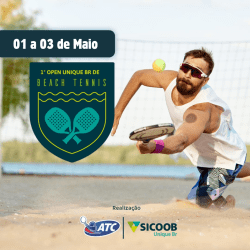 1º Open Unique BR de Beach Tennis - DUPLA MASCULINO "B"