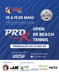 PRO-X OPEN DE BEACH TENNIS JK300 - MISTA B