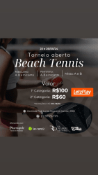 2* torneio Aberto de Beach Tennis Dr Ricardo Oliveira - Masculino B