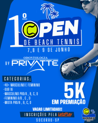1º OPEN WTC ARENA BY PRIVATTE ODONTOLOGIA - SIMPLES MASCULINO A/B