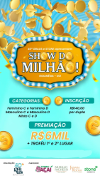 Torneio Show do Milhão - Goianesia - GO - Categoria Misto D 