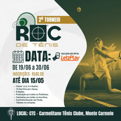 2º Torneio ROC de Tênis - Duplas