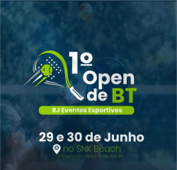 1° Open de BT - RJ Eventos Esportivos - MISTA INICIANTE
