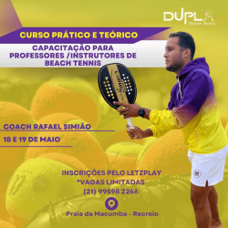 Curso de Capacitação para Professores de Beach Tennis  - Curso Capacitação 