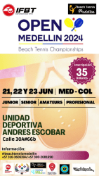 OPEN MEDELLIN 2024 - DOBLES FEMININO OVER 30