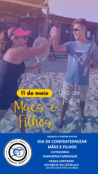 1º JOGOS MÃES E FILHOS- CT GABRIEL MORETTI - CATEGORIA ADULTO MÃE E FILHA