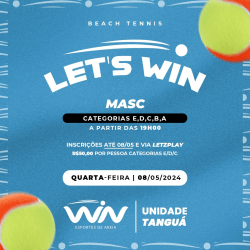 LET'S WIN - MASCULINO - Masculino E/D