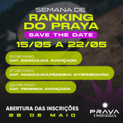 Ranking do Praya - Etapa Maio - Feminina Intermediária 