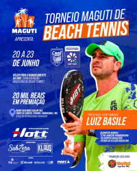 CBBT200 / FMBT400 - TORNEIO MAGUTI DE BEACH TENNIS - Simples Masculina C