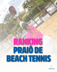 Ranking Praiô de BT - 1ª Etapa em Junho - Categoria Masculina D (Iniciante)