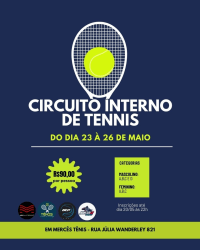 3ª Etapa Circuito Interno Mercês Tênis Clube - Feminino B