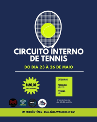 3ª Etapa Circuito Interno Mercês Tênis Clube - Masculino B