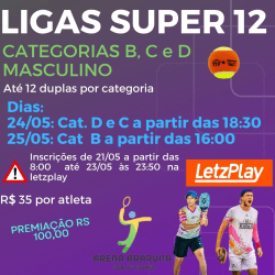 LIGAS SUPER 12 - Categoria D masculino