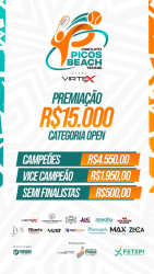 CIRCUITO PICOS BEACH TENNIS - ETAPA VIRTEX