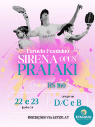 Sirena Open Praiaki - CATEGORIA C/D