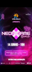 NEON GAME BEACH - OPEN BEACH  - MASCULINO C/D