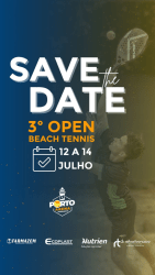 3º Open de Beach Tennis - Porto Arena, Morrinhos - Go