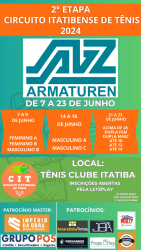 DUPLAS - 2° Etapa Circuito Itatibense de Tênis - Tênis clube de Itatiba  - Dupla masculina