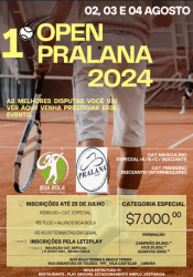 1º OPEN PRALANA - FEMININO INTERMEDIÁRIO