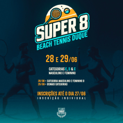 1° Super 8 Beach Tennis Clube Duque de Caxias  - Super 8 Masculino E