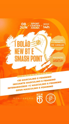 1º BOLÃO NEW BT E SMASH POINT - MASCULINO OPEN