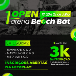 1° OPEN ARENA BEACH BAT - Mista A/B