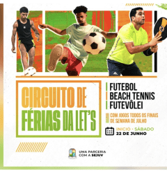 Circuito de Férias da Let's - Beach Tennis - Masculino Open