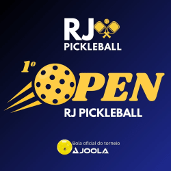 OPEN RJ de PICKLEBALL - 40+ Masculina